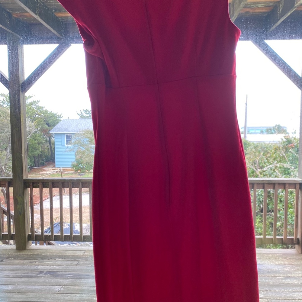 Red Calvin Klein Dress